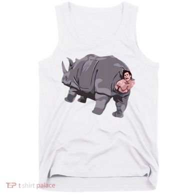 Ace Rhino Funny Humor Tank Top