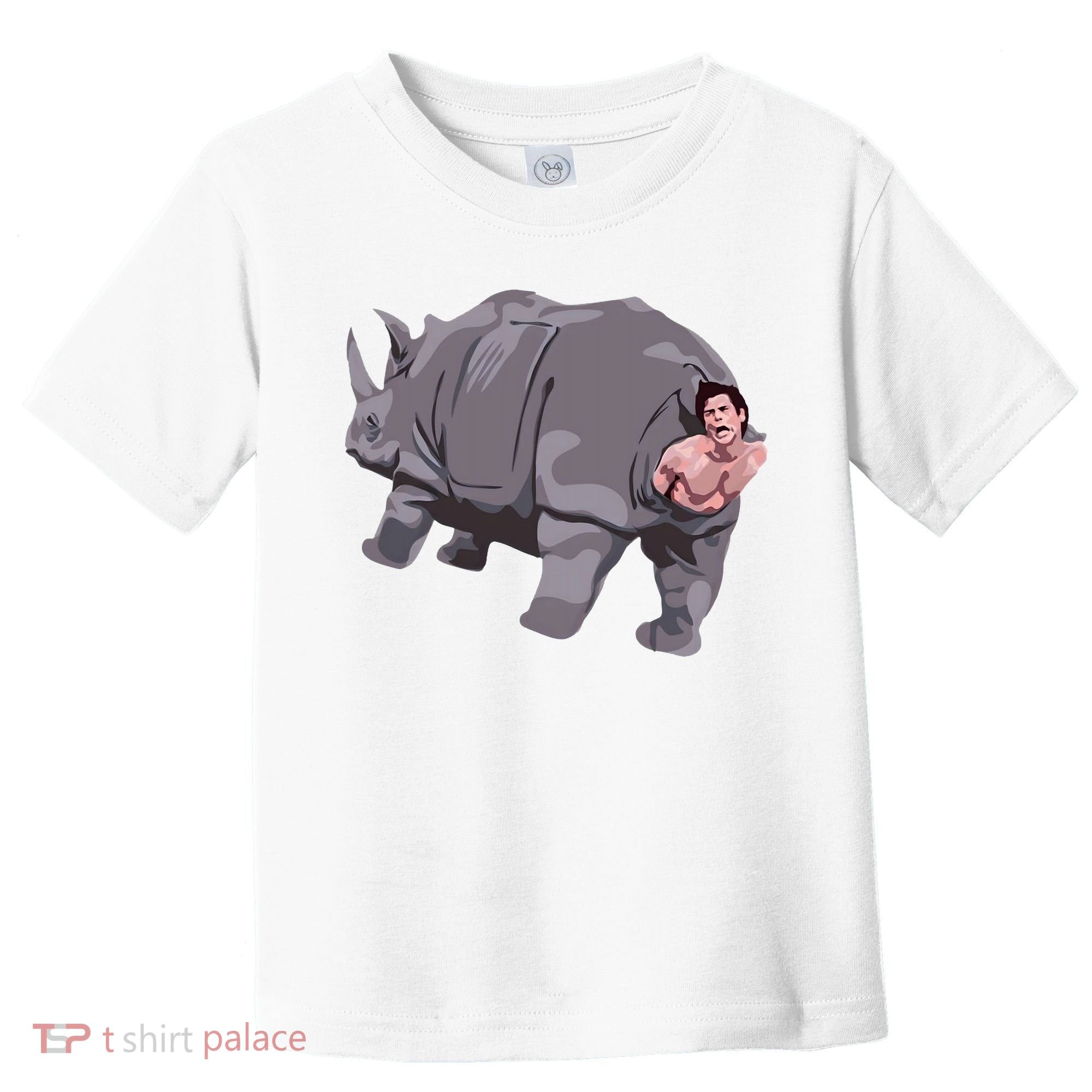 Ace Rhino Funny Humor Toddler T-Shirt
