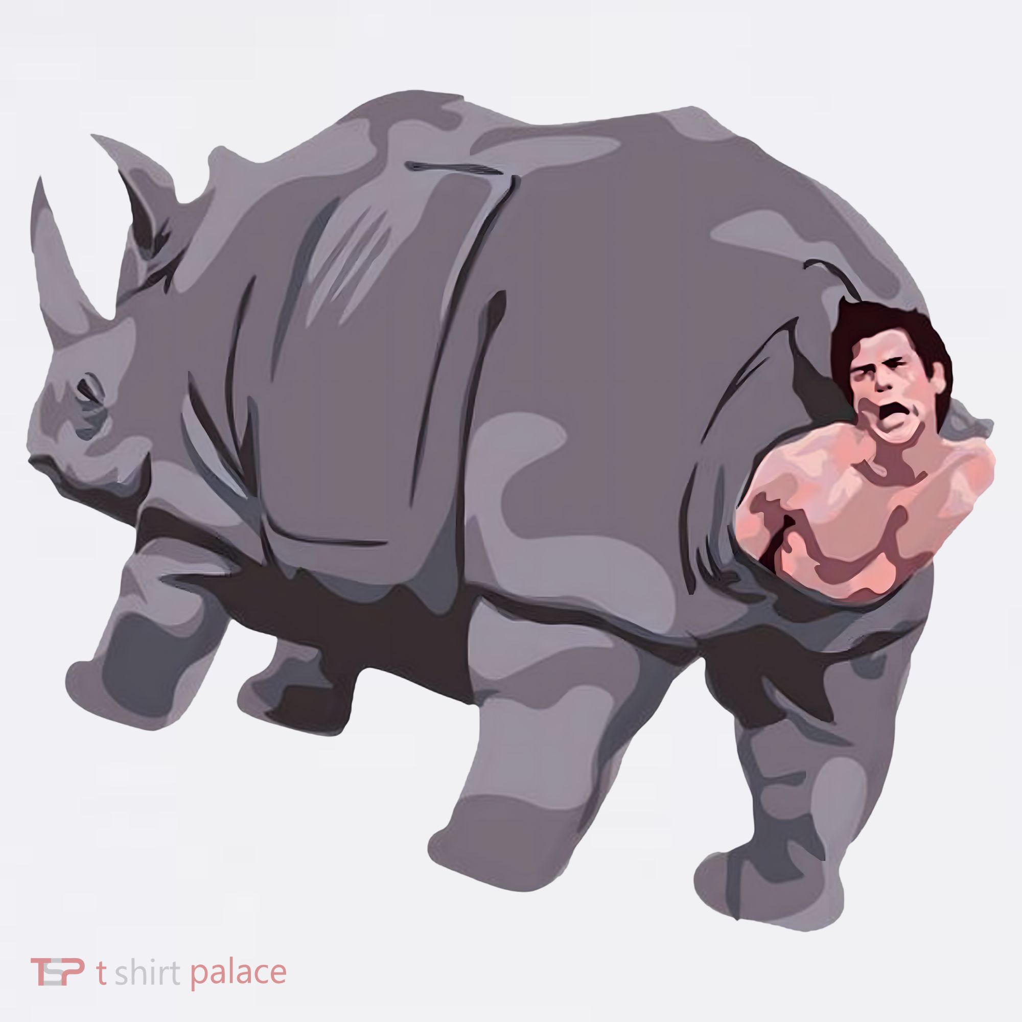 Ace Rhino Funny Humor Kids Sweatshirt