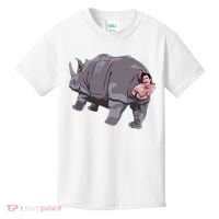 Ace Rhino Funny Humor Kids T-Shirt thumb 0