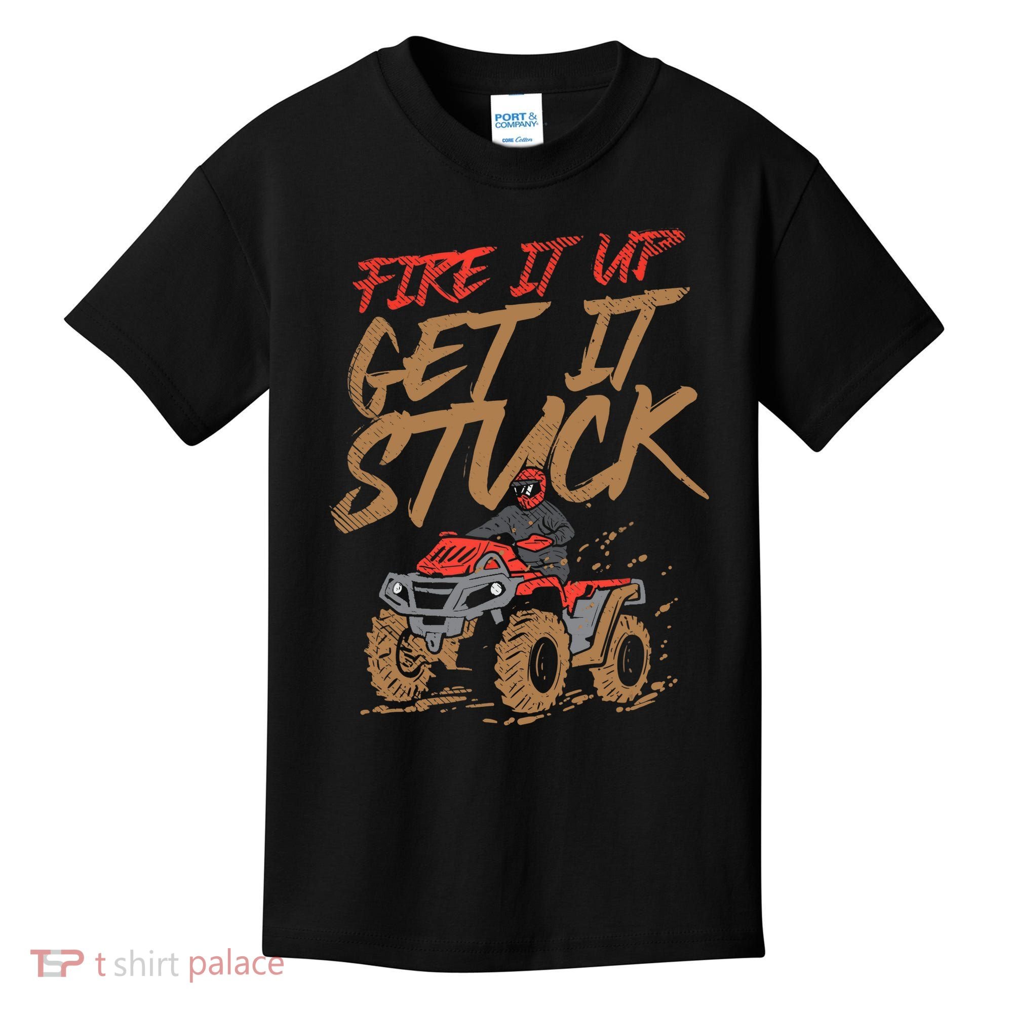 Atv Rider Gifts Four Wheeler Accessories Kids T-Shirt