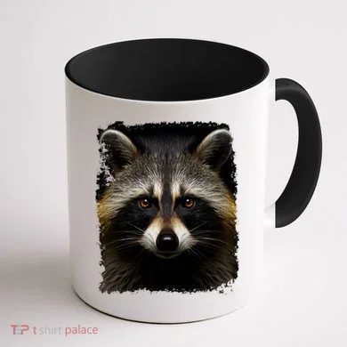 A Racoon Gift Coffee Mug back