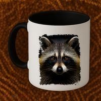 A Racoon Gift Coffee Mug thumb 2