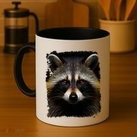 A Racoon Gift Coffee Mug thumb 4