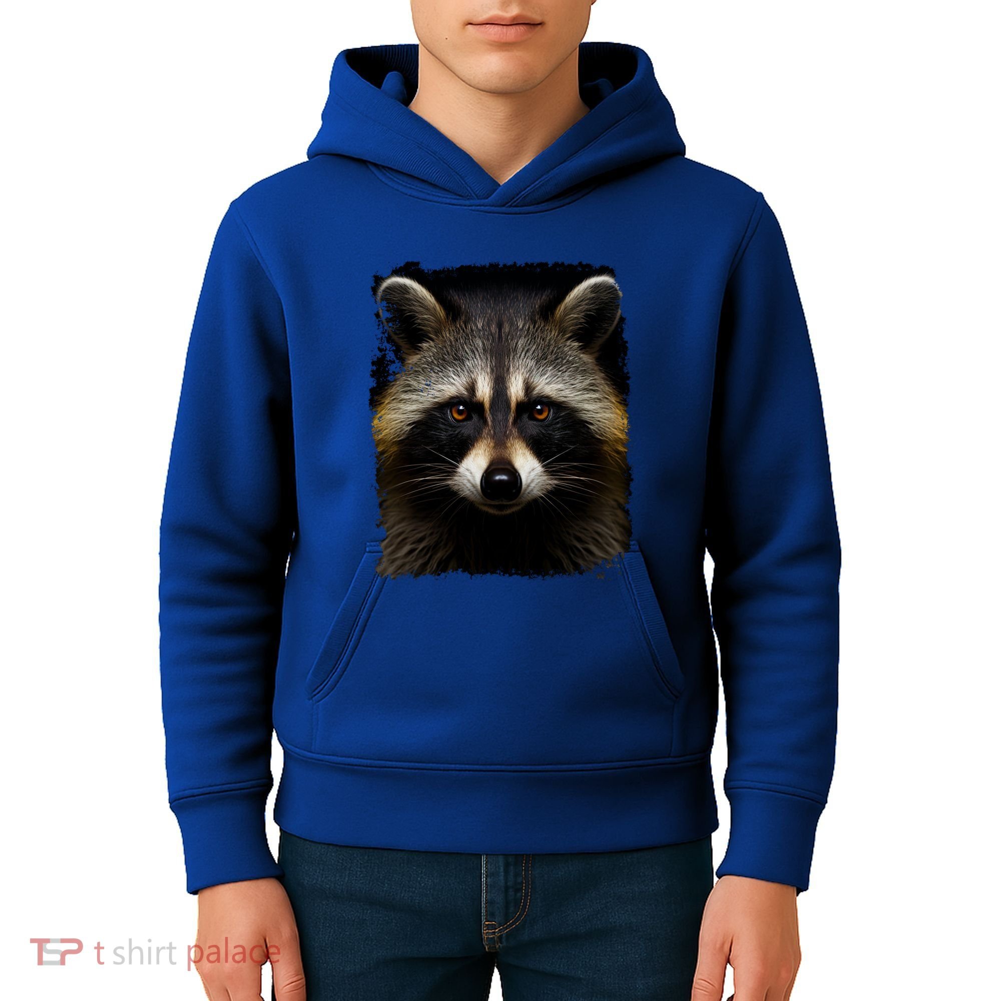 A Racoon Gift Kids Hoodie