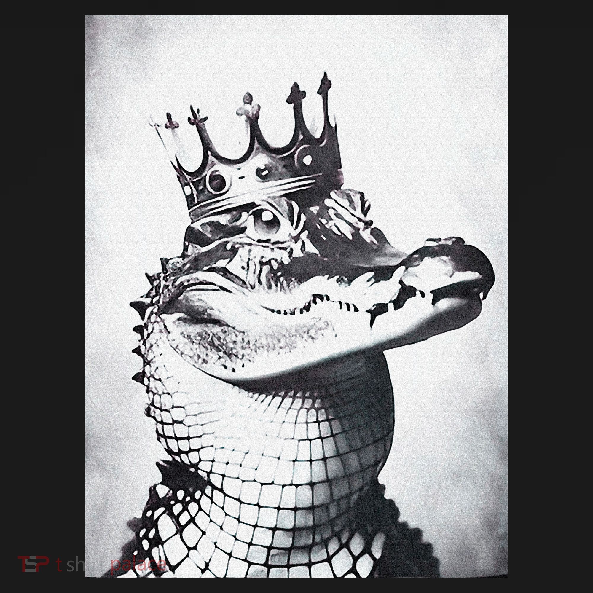 Alligator Royal Gator King  Crowned Crocodile Art Alligator Gift Women's Tank Top