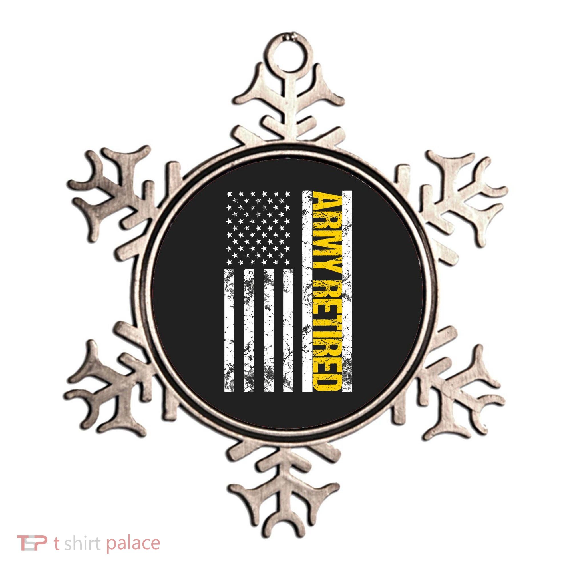 Army Retired Gift Military U.S. Army Retirement Ornament
