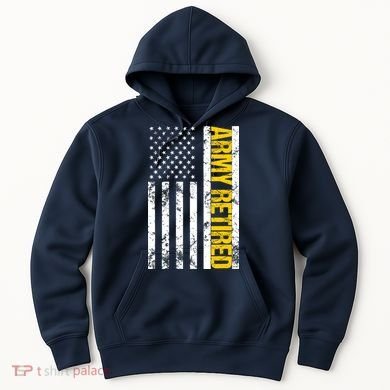 Army Retired Gift Military U.S. Army Retirement Hoodie