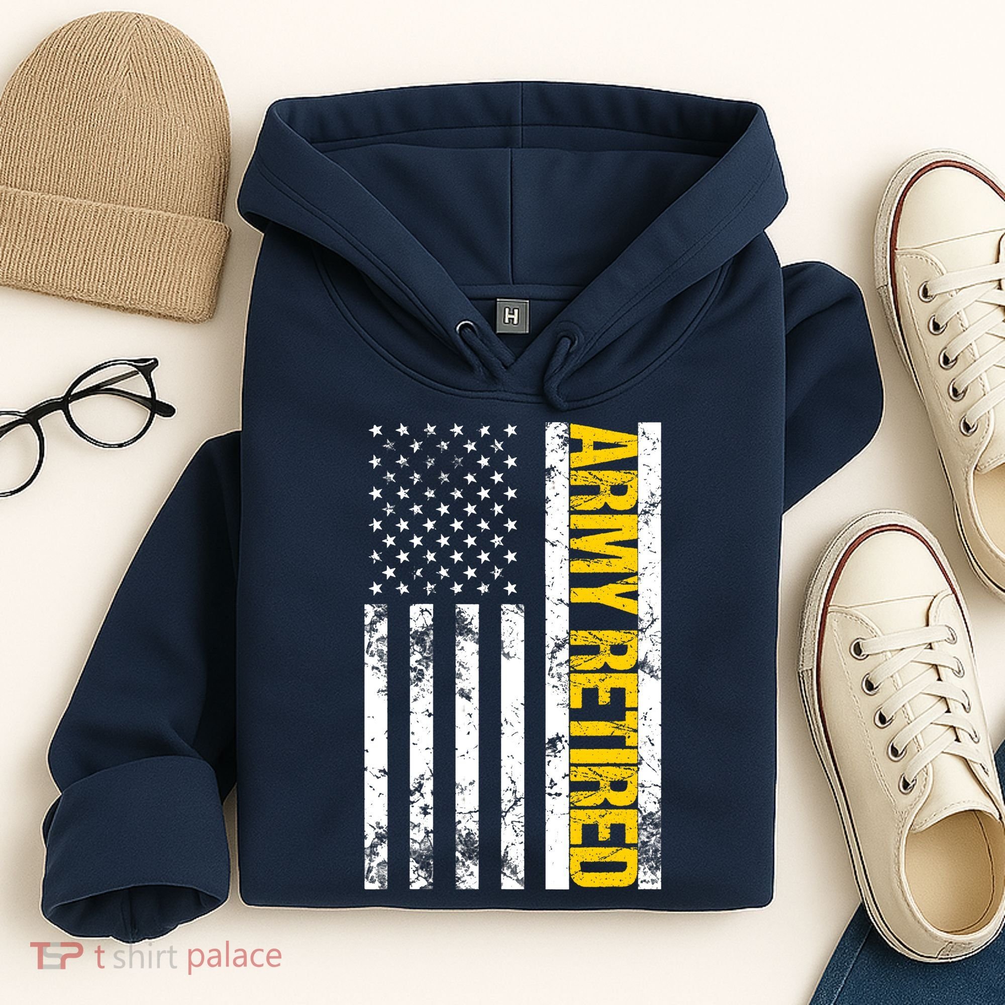 Army Retired Gift Military U.S. Army Retirement Hoodie