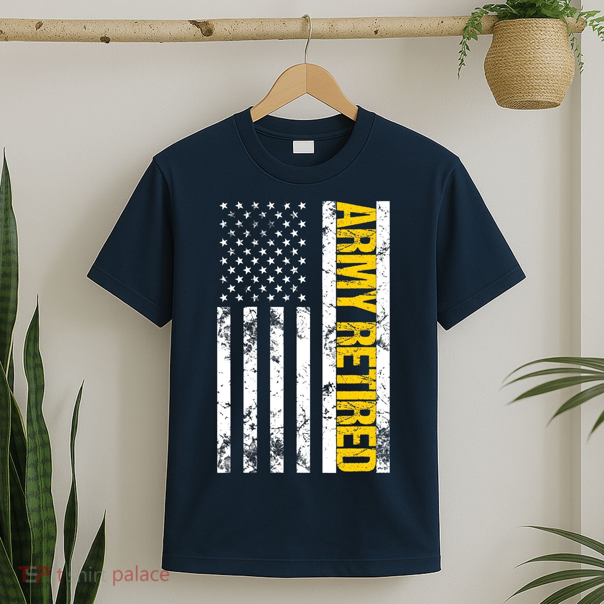 Army Retired Gift Military U.S. Army Retirement T-Shirt