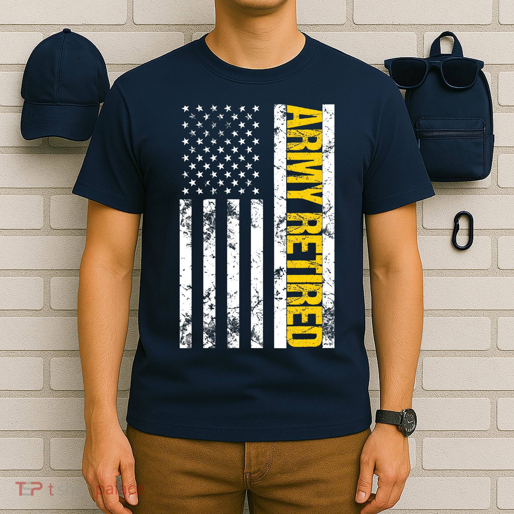 Army Retired Gift Military U.S. Army Retirement T-Shirt