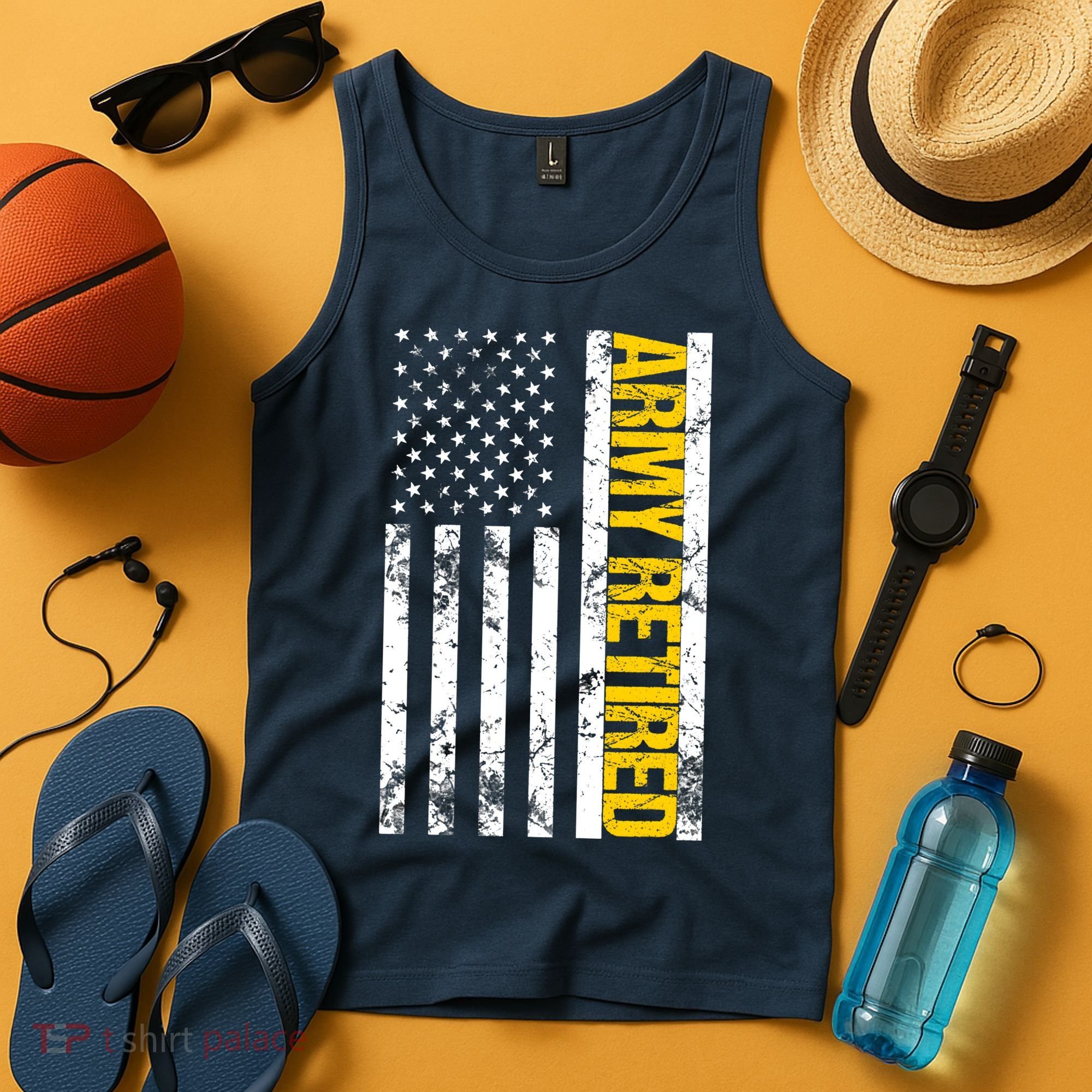 Army Retired Gift Military U.S. Army Retirement Tank Top