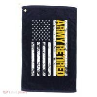 Army Retired Gift Military U.S. Army Retirement Golf Towel thumb 0