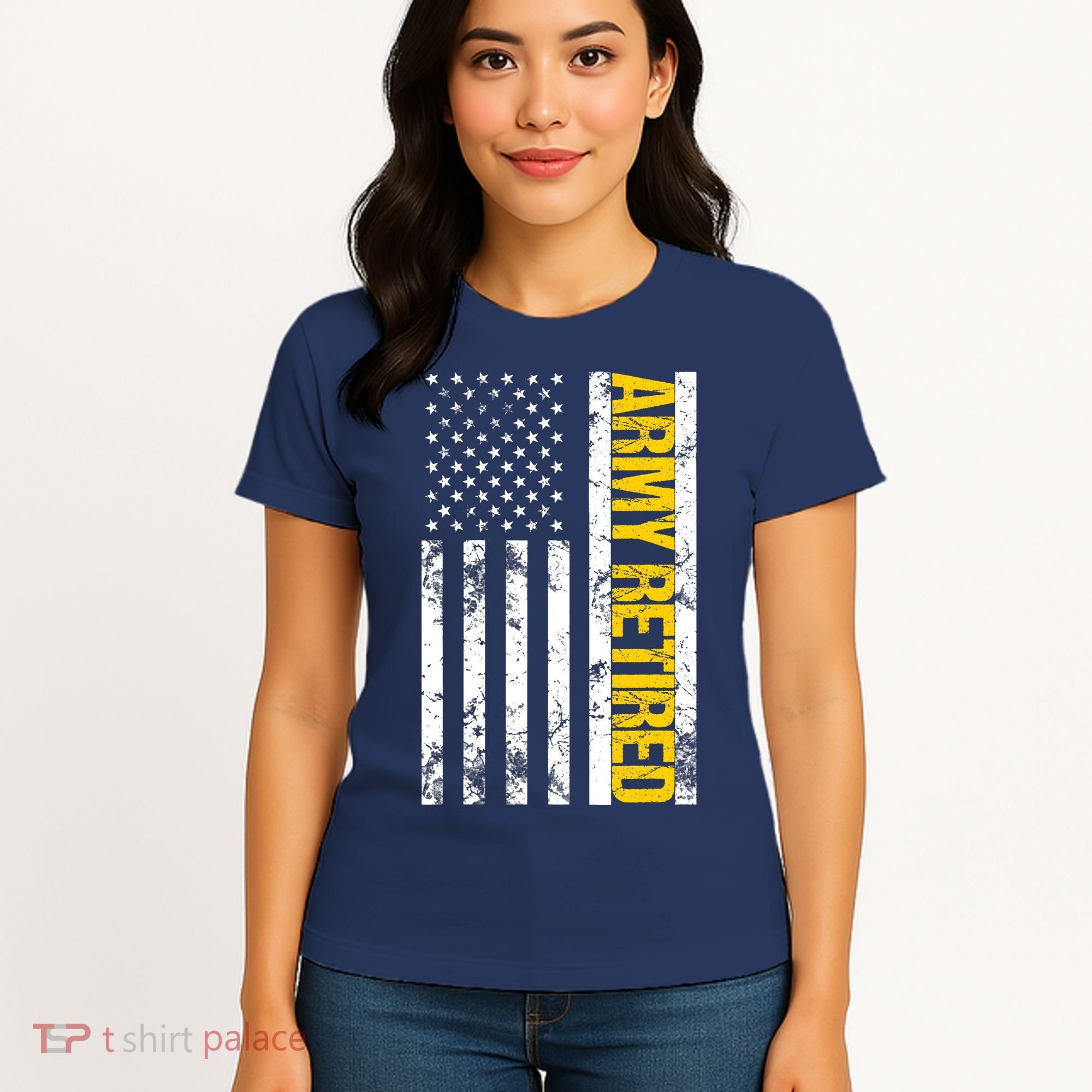 Army Retired Gift Military U.S. Army Retirement Women's T-Shirt