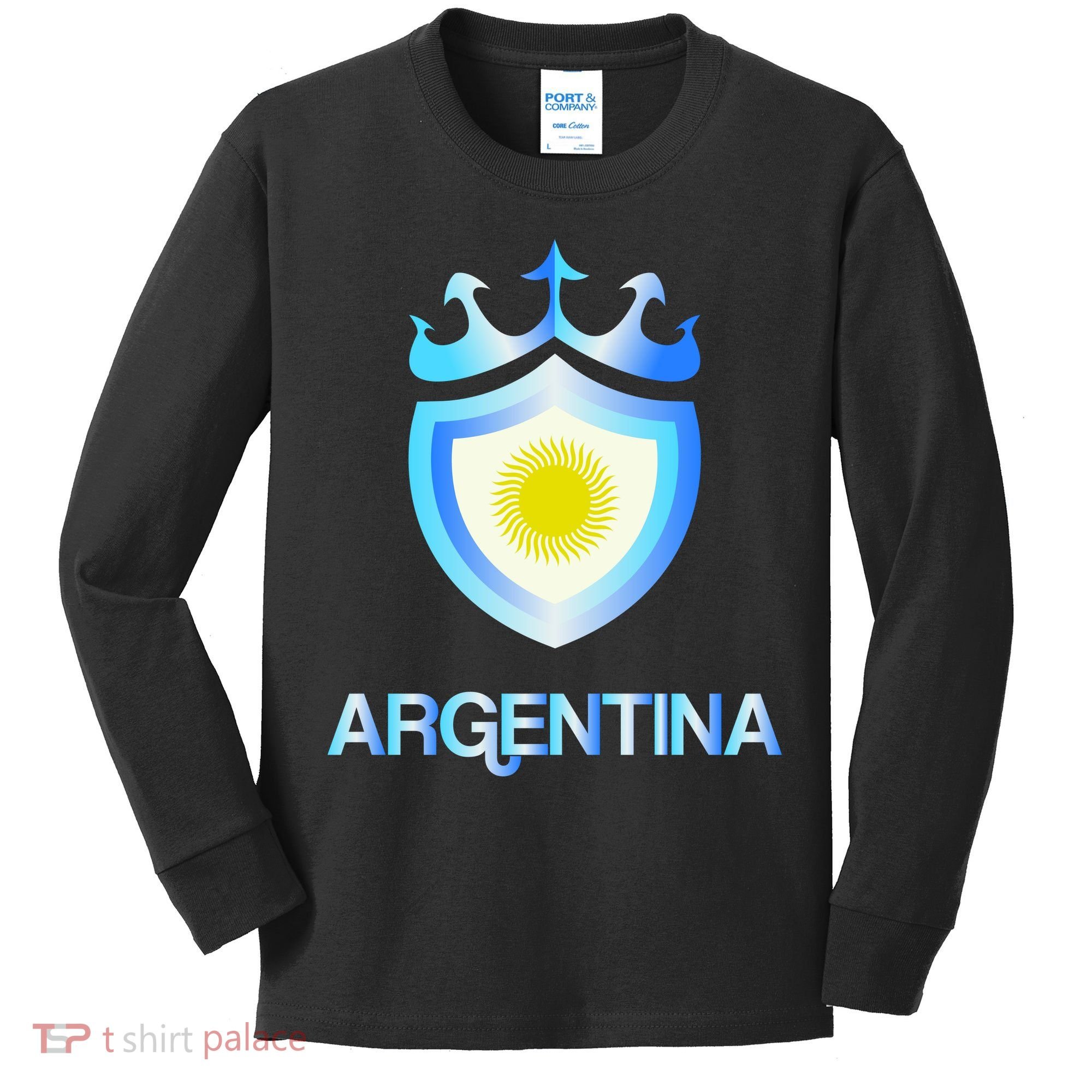 Argentina Kids Long Sleeve Shirt