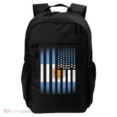 Argentina American Flag Backpack