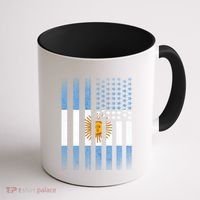 Argentina American Flag Coffee Mug thumb 1