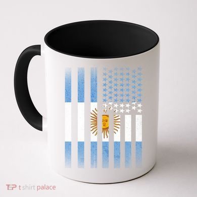 Argentina American Flag Coffee Mug