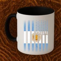 Argentina American Flag Coffee Mug thumb 2