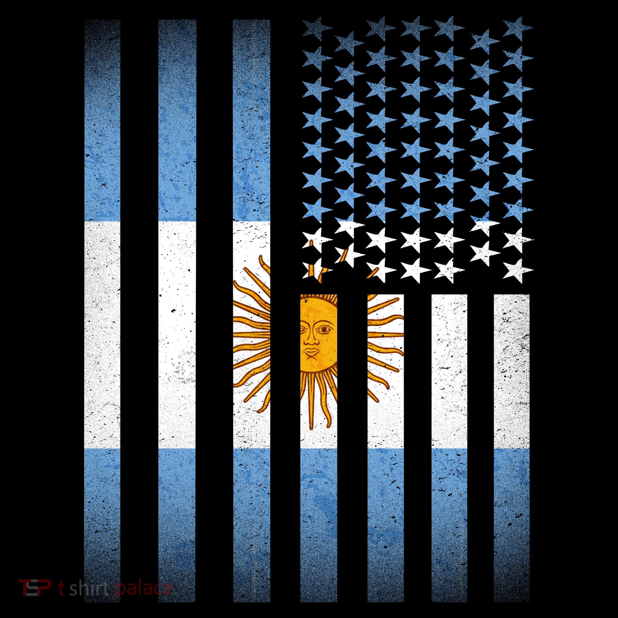 Argentina American Flag Coffee Mug