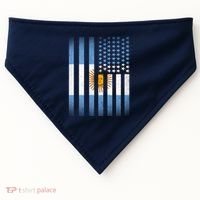 Argentina American Flag USA-Made Doggie Bandana thumb 0
