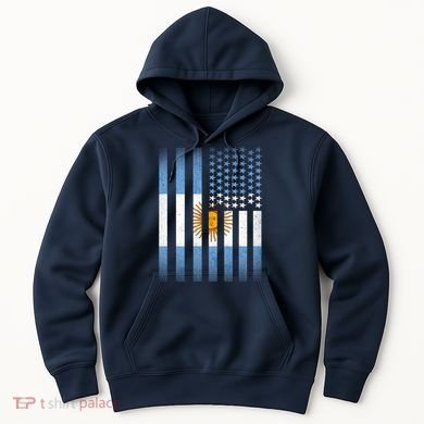 Argentina American Flag Hoodie