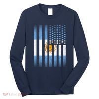 Argentina American Flag Long Sleeve Shirt thumb 0