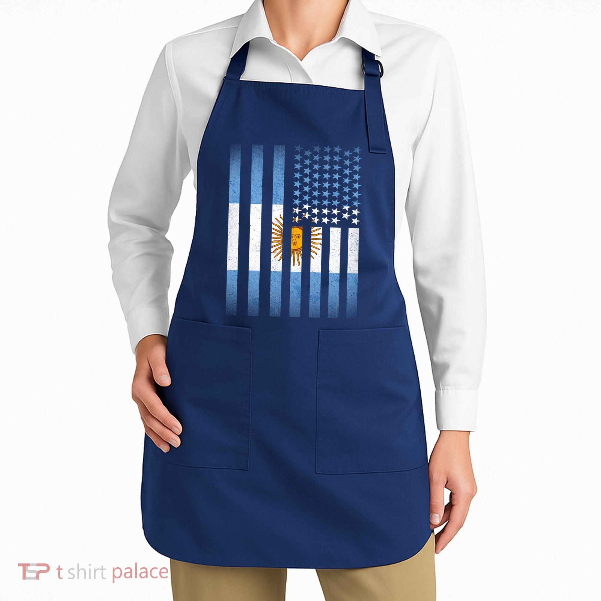 Argentina American Flag Apron