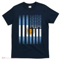 Argentina American Flag T-Shirt thumb 0
