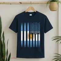 Argentina American Flag T-Shirt thumb 2