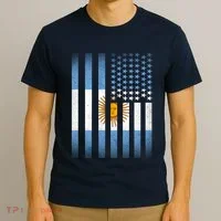 Argentina American Flag T-Shirt thumb 3