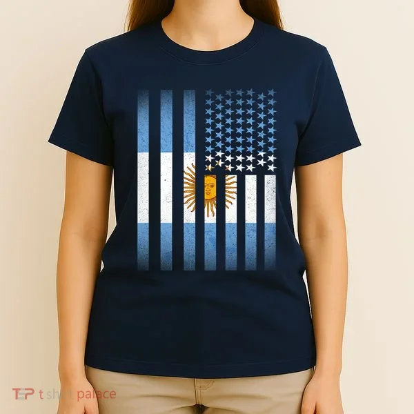 Argentina American Flag T-Shirt