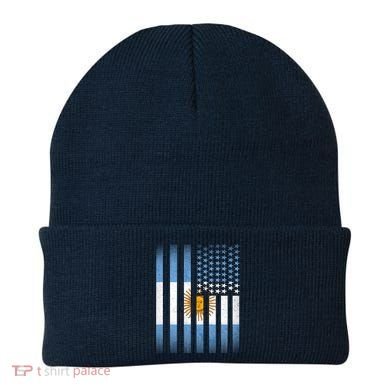 Argentina American Flag Beanie
