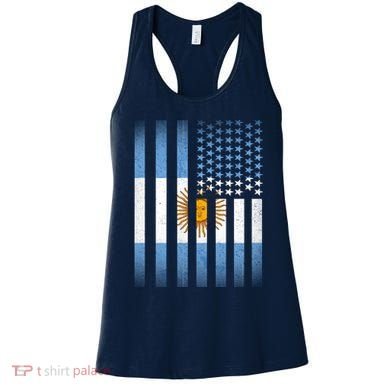 Argentina American Flag Women's Tank Top