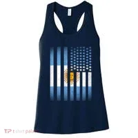 Argentina American Flag Women's Tank Top thumb 0