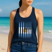 Argentina American Flag Women's Tank Top thumb 2