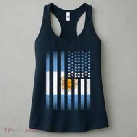 Argentina American Flag Women's Tank Top thumb 3