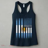 Argentina American Flag Women's Tank Top thumb 3