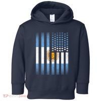 Argentina American Flag Toddler Hoodie thumb 0