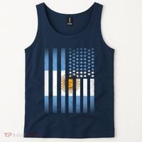 Argentina American Flag Tank Top thumb 2