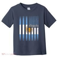 Argentina American Flag Toddler T-Shirt thumb 0