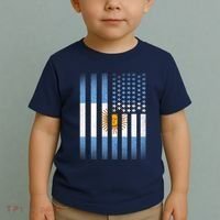 Argentina American Flag Toddler T-Shirt thumb 2