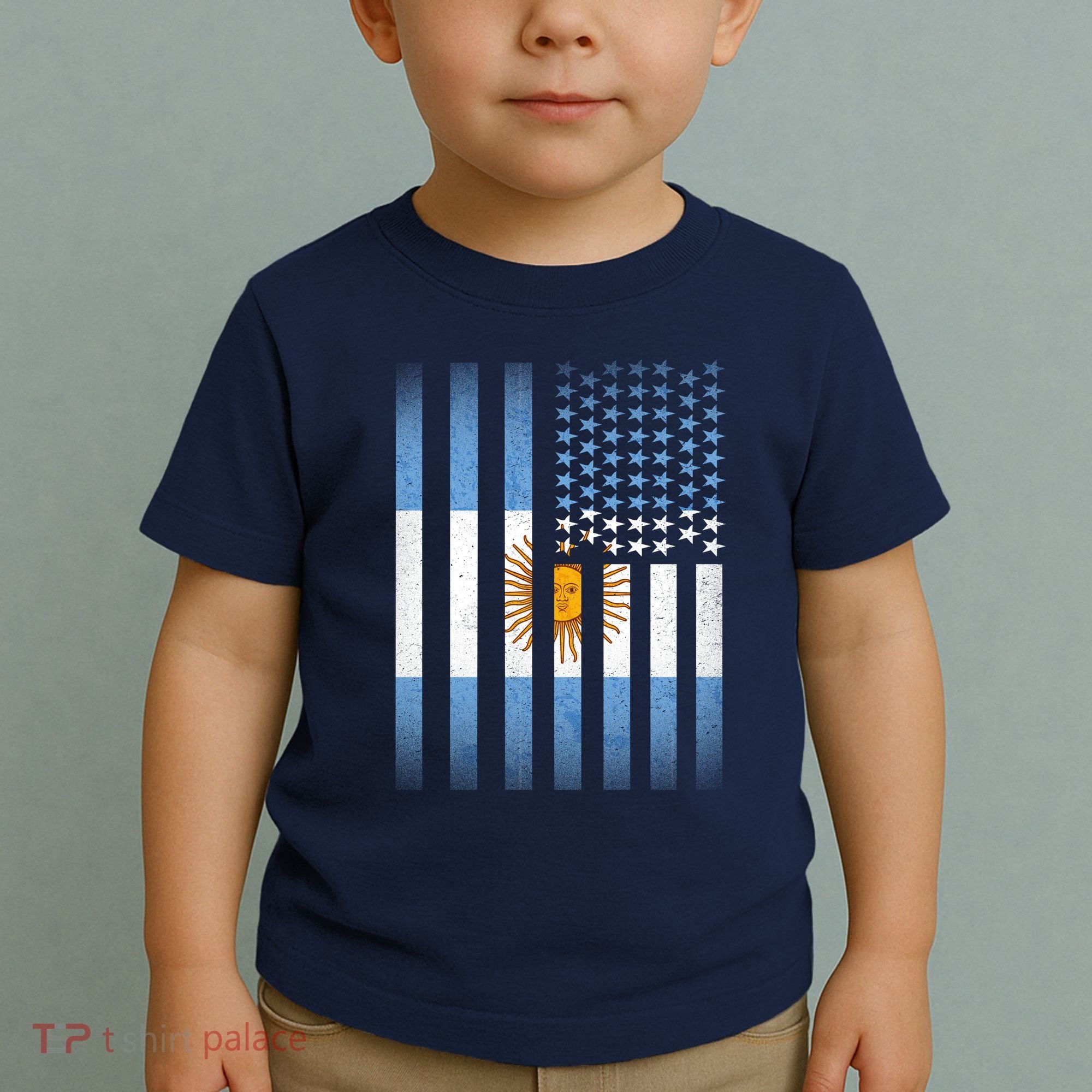 Argentina American Flag Toddler T-Shirt