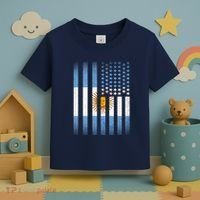 Argentina American Flag Toddler T-Shirt thumb 3