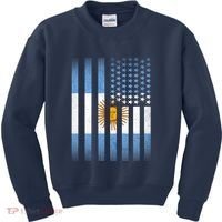 Argentina American Flag Kids Sweatshirt thumb 0