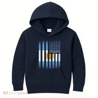 Argentina American Flag Kids Hoodie thumb 0
