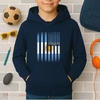 Argentina American Flag Kids Hoodie thumb 2