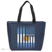 Argentina American Flag Tote Bag thumb 0