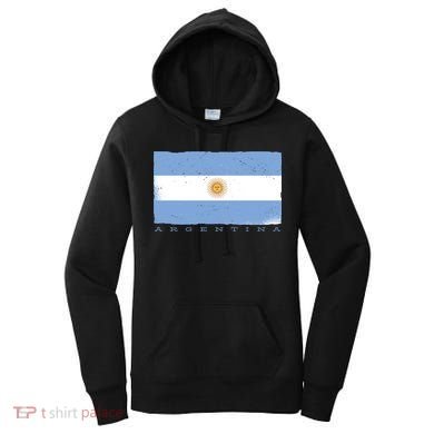 Argentina Flag Women's Hoodie