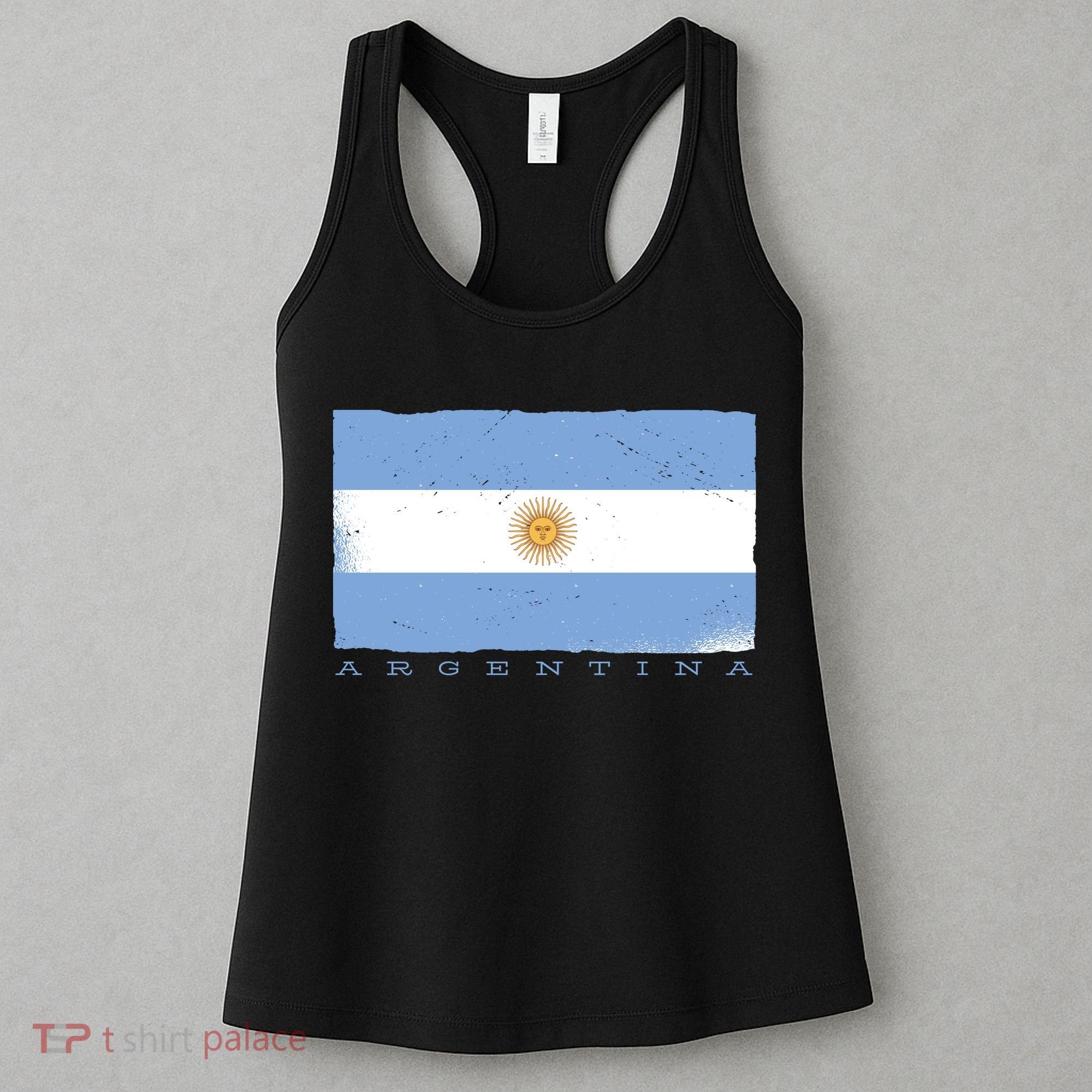 Argentina Flag Women's Tank Top